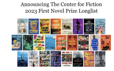 The Center for Fiction longlists The Ocean Above Me for 2023 First Novel Prize